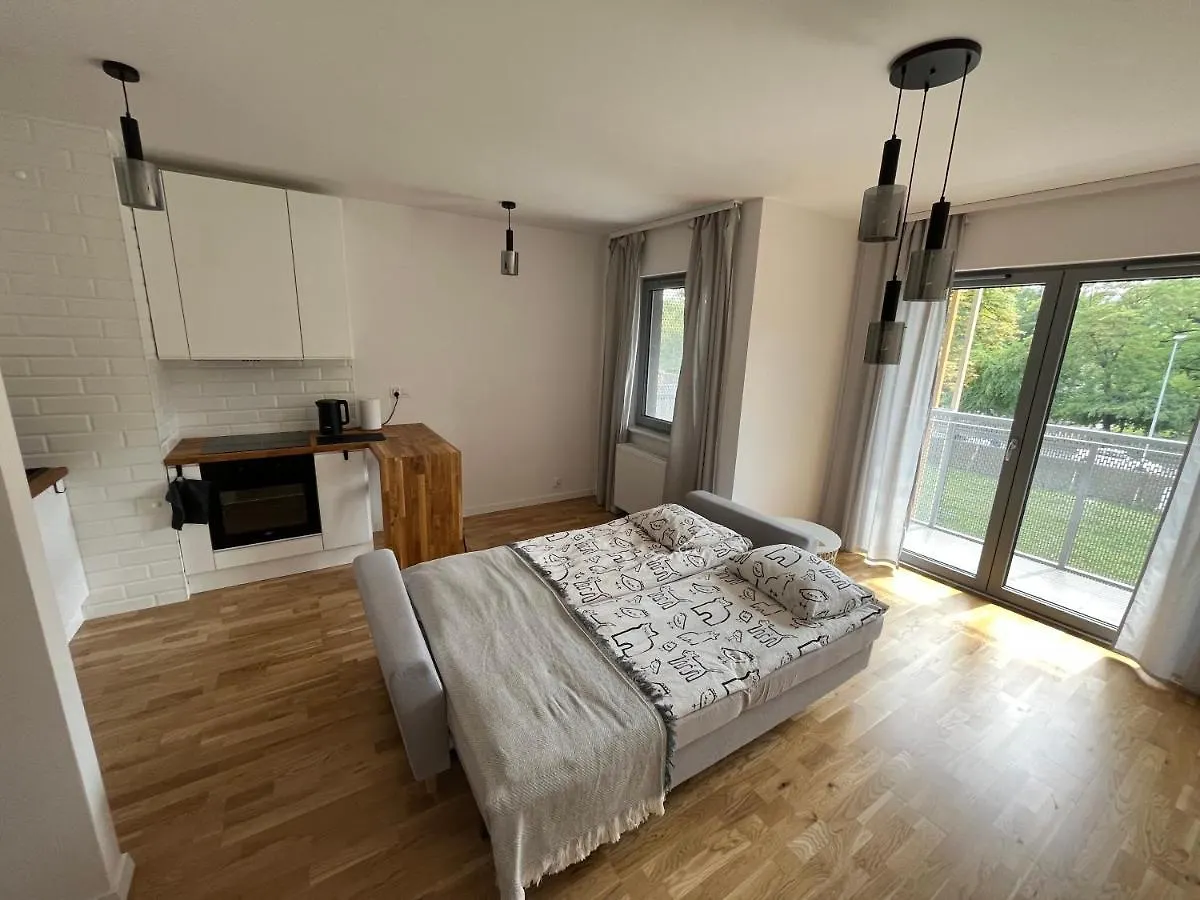 Modern Studio 1.6Km From Main Train Station Appartamento Cracovia